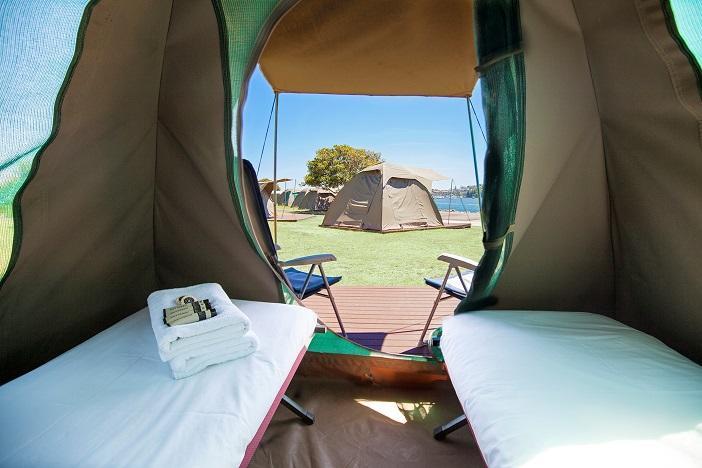 Campingplatz Cockatoo Island Accommodation Sydney