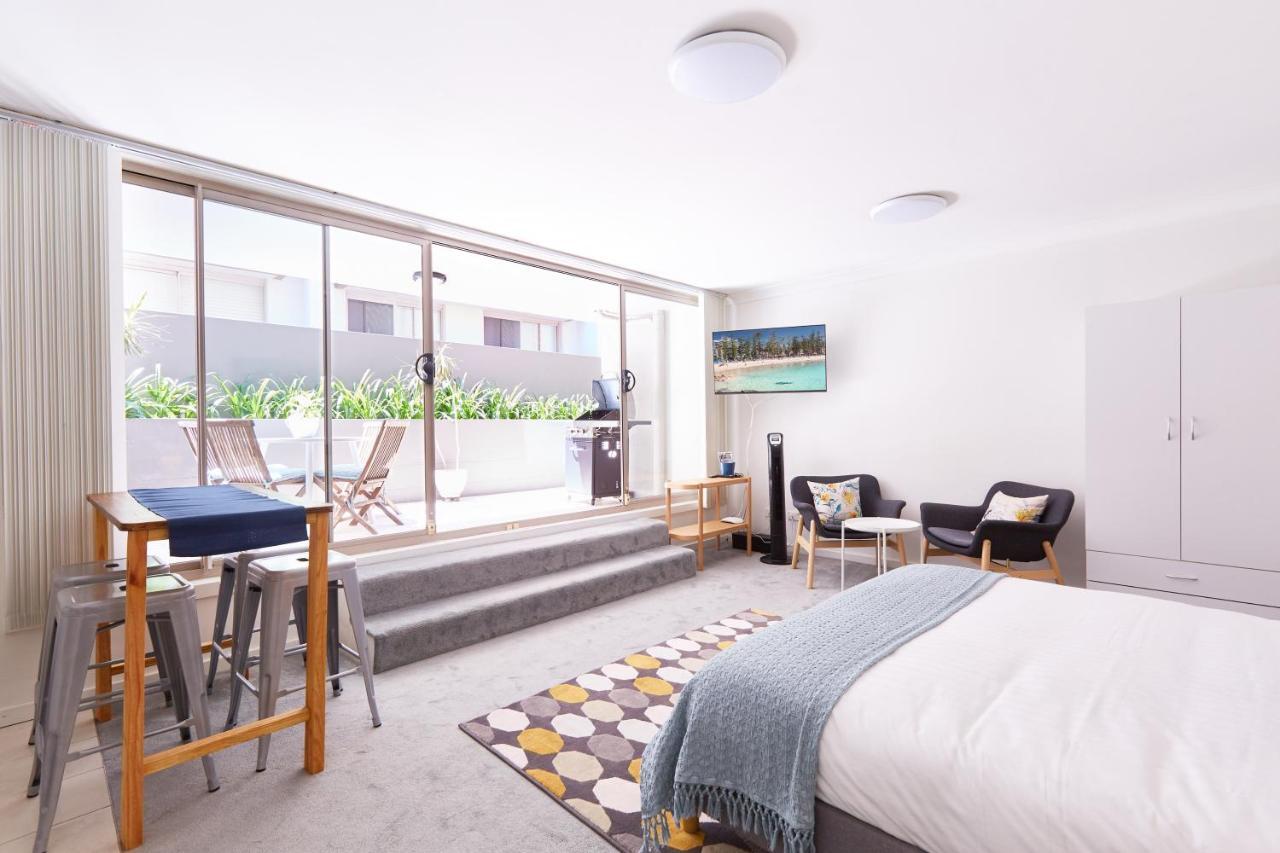 Apartment Stylish Manly Studio With Bbq Terrace And Parking