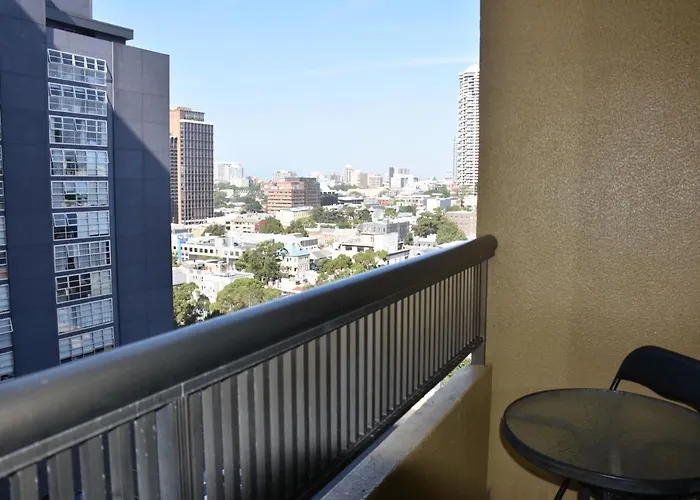 Accommodation Sydney City Centre Hyde Park Plaza Pet Friendly Studio With Balcony Apartment