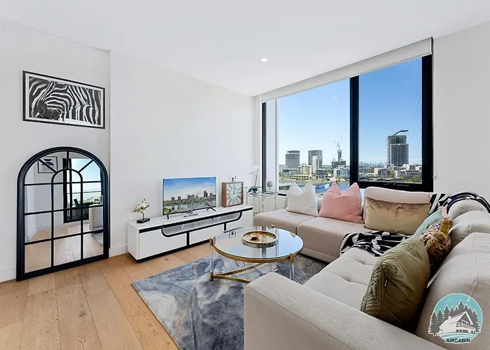 Aircabin｜Wentworth Point｜Stylish Comfy｜2 Beds Apt