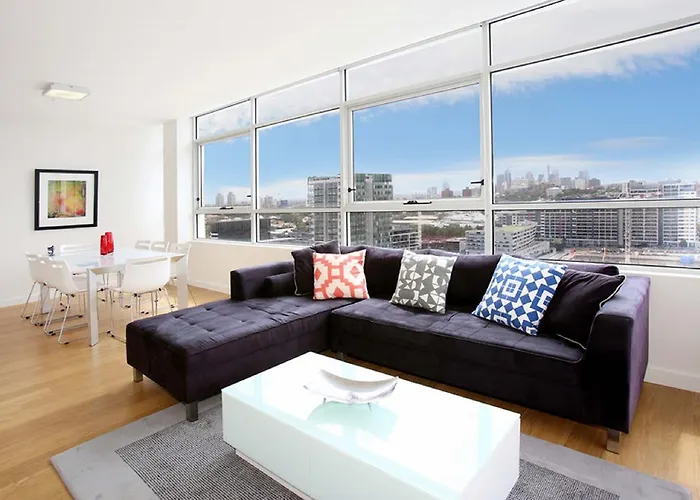 Gadigal Groove - Modern And Bright 3Br Executive Apartment In Zetland With Views