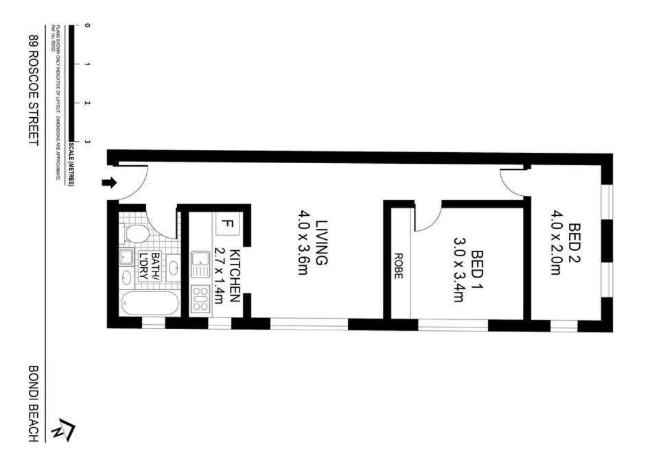 2b Escape @ 89 Roscoe Apartamento *