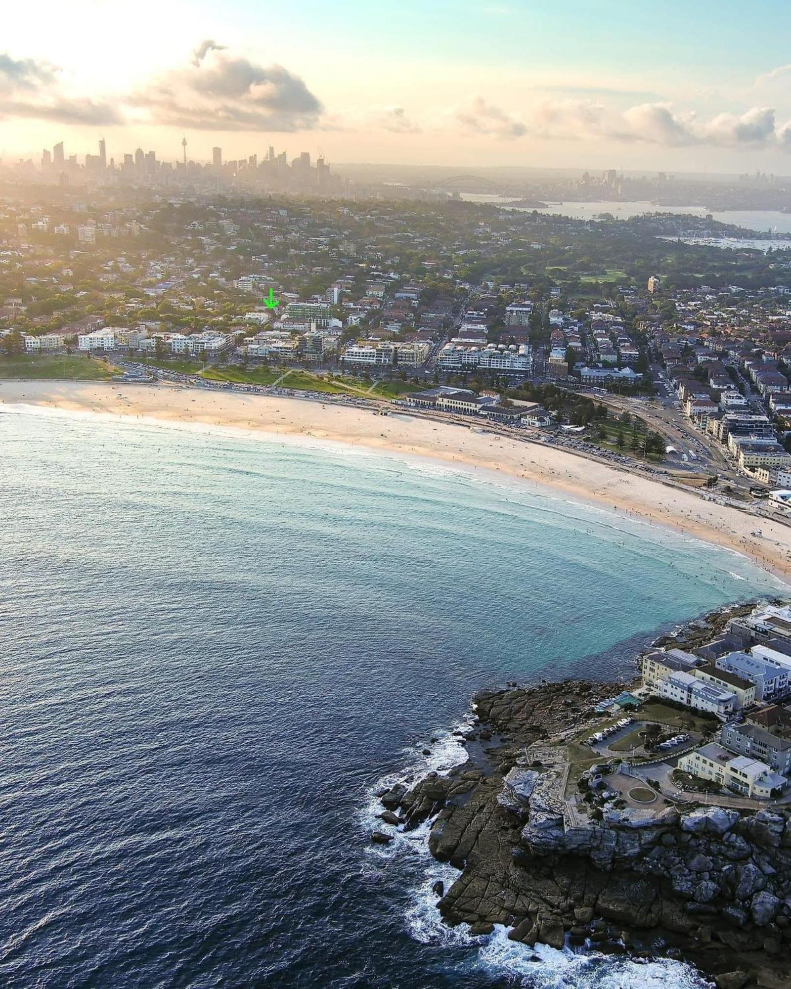Apartment Sunny Bondi Studio Parking Couples Families
