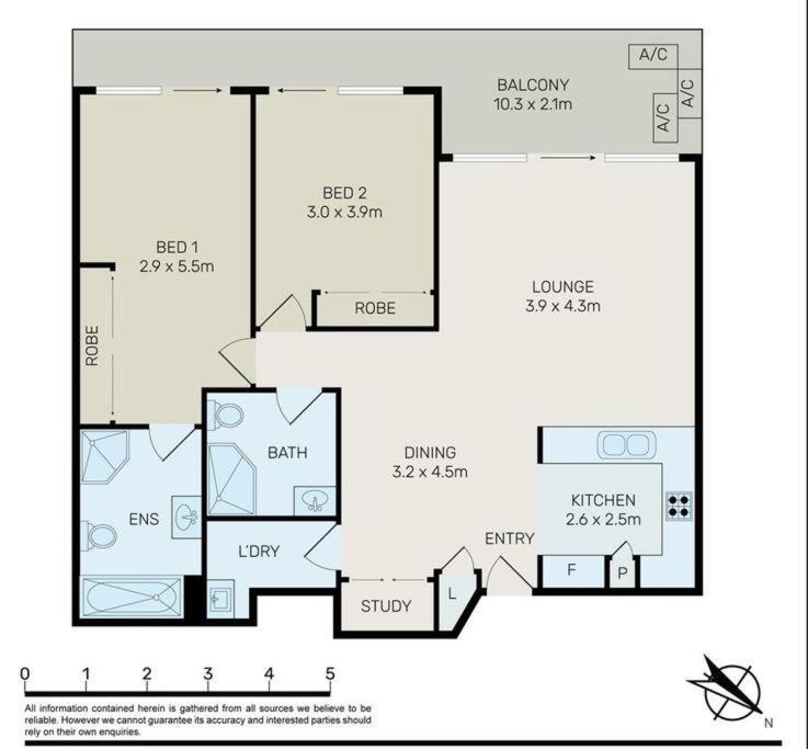 Chic 2 Bedroom With Parking & Darling Harbour-10mins Walk * Sydney