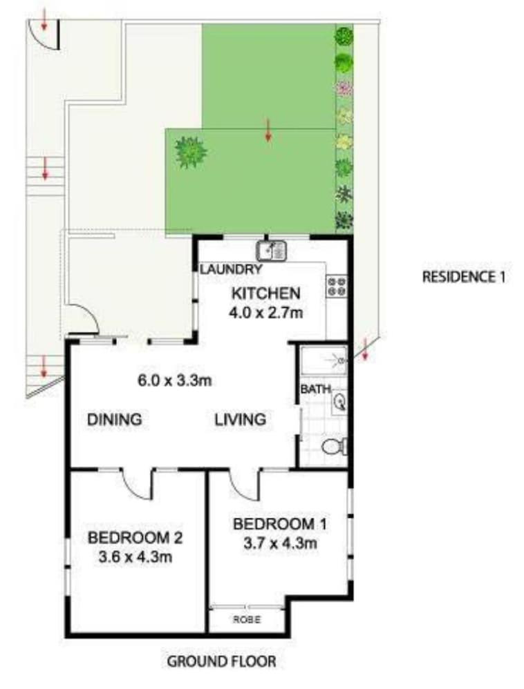 Coogee Bright Beachside Garden Retreat - Coog2 Apartment *
