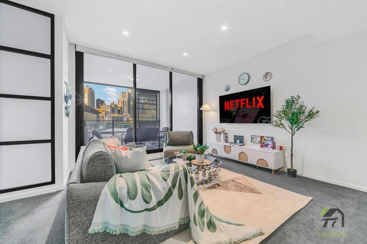 Apartamento Luxury With 3 Rooms, 3 Bathrooms, And 2 Parking Spaces At Darling Harbour & Convention Center In Sidney