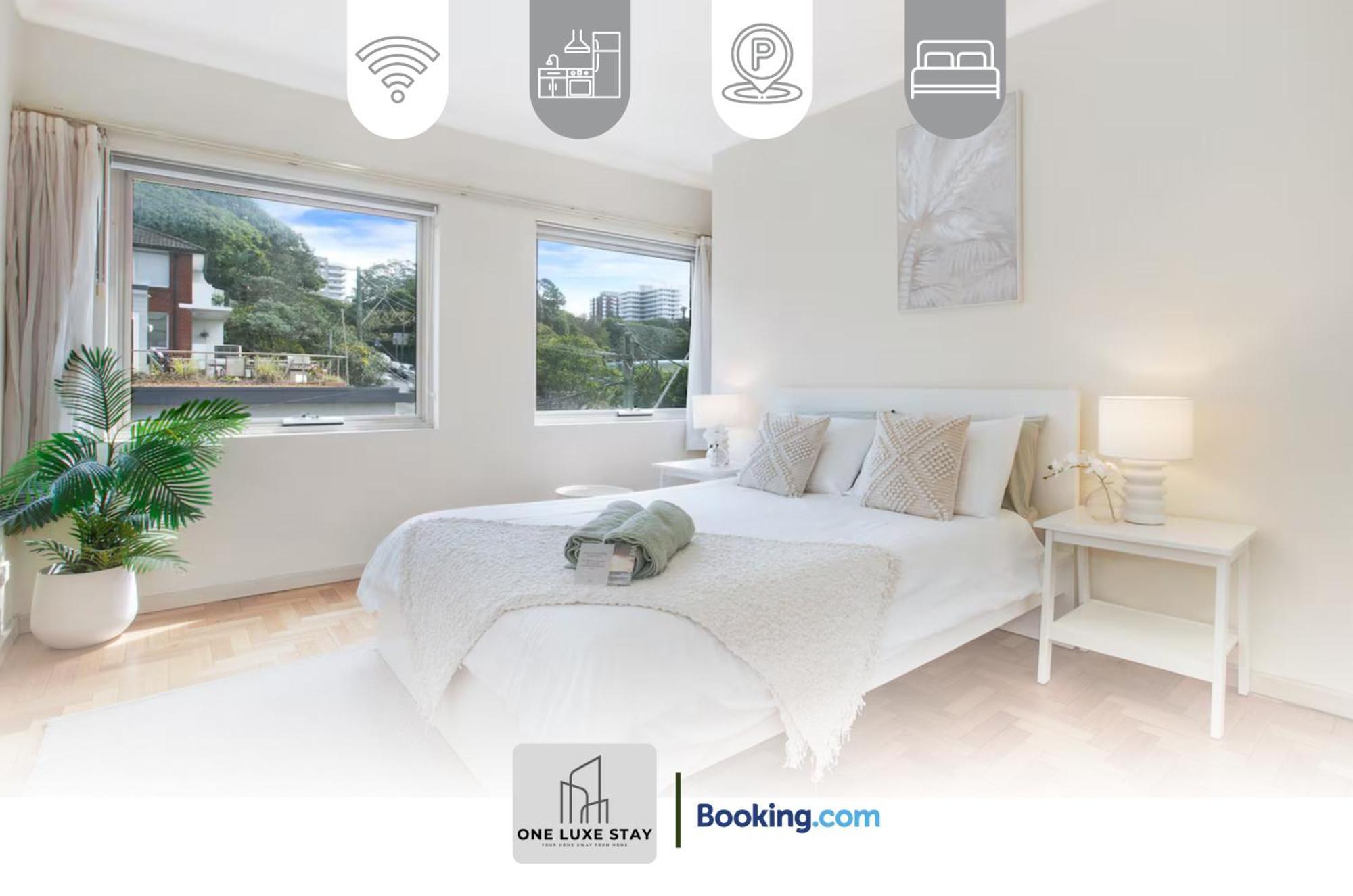 Apartment 1 Bed By One Luxe Serviced & Vacation Manly Beach, Northern Beaches, With Free Wifi, Car Spot Sydney