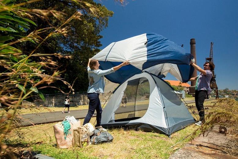 Campsite Cockatoo Island Accommodation