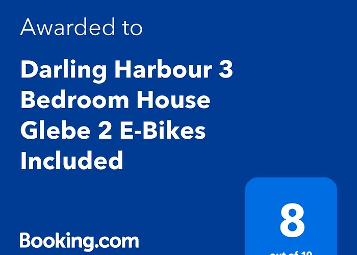 Darling Harbour 3 Bedroom House Glebe 2 E-Bikes Included