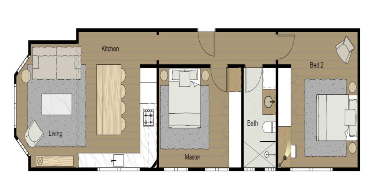 Apartamento Modern Double Bay // 2 Min Walk To