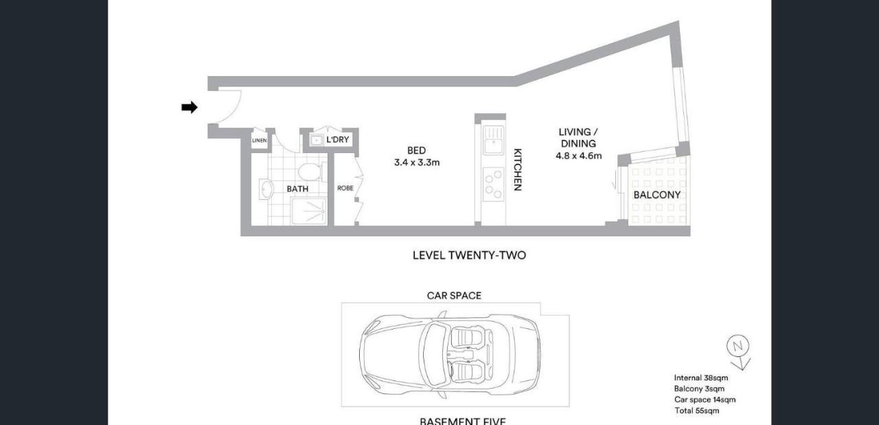 The Alexander - Harbour Views, Parking, Pool, 24hr Concierge Apartment Sydney