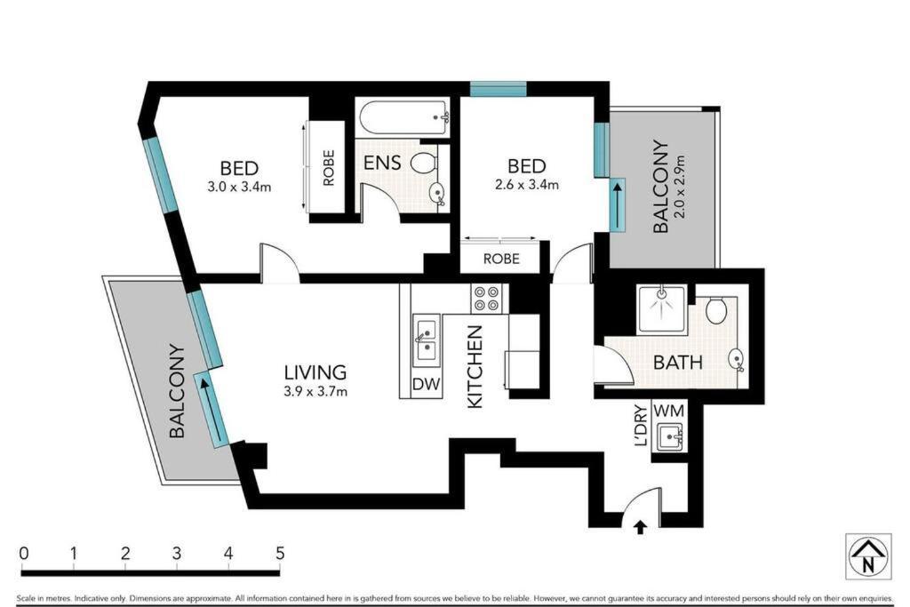 Kozyguru | | 2 Bed 2 Bath View Sydney