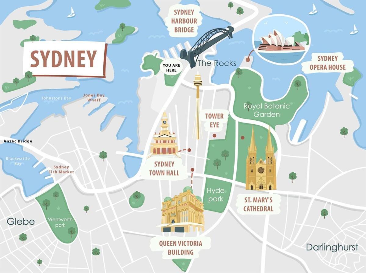 Apartamento Urban Retreat Near Harbour Sidney