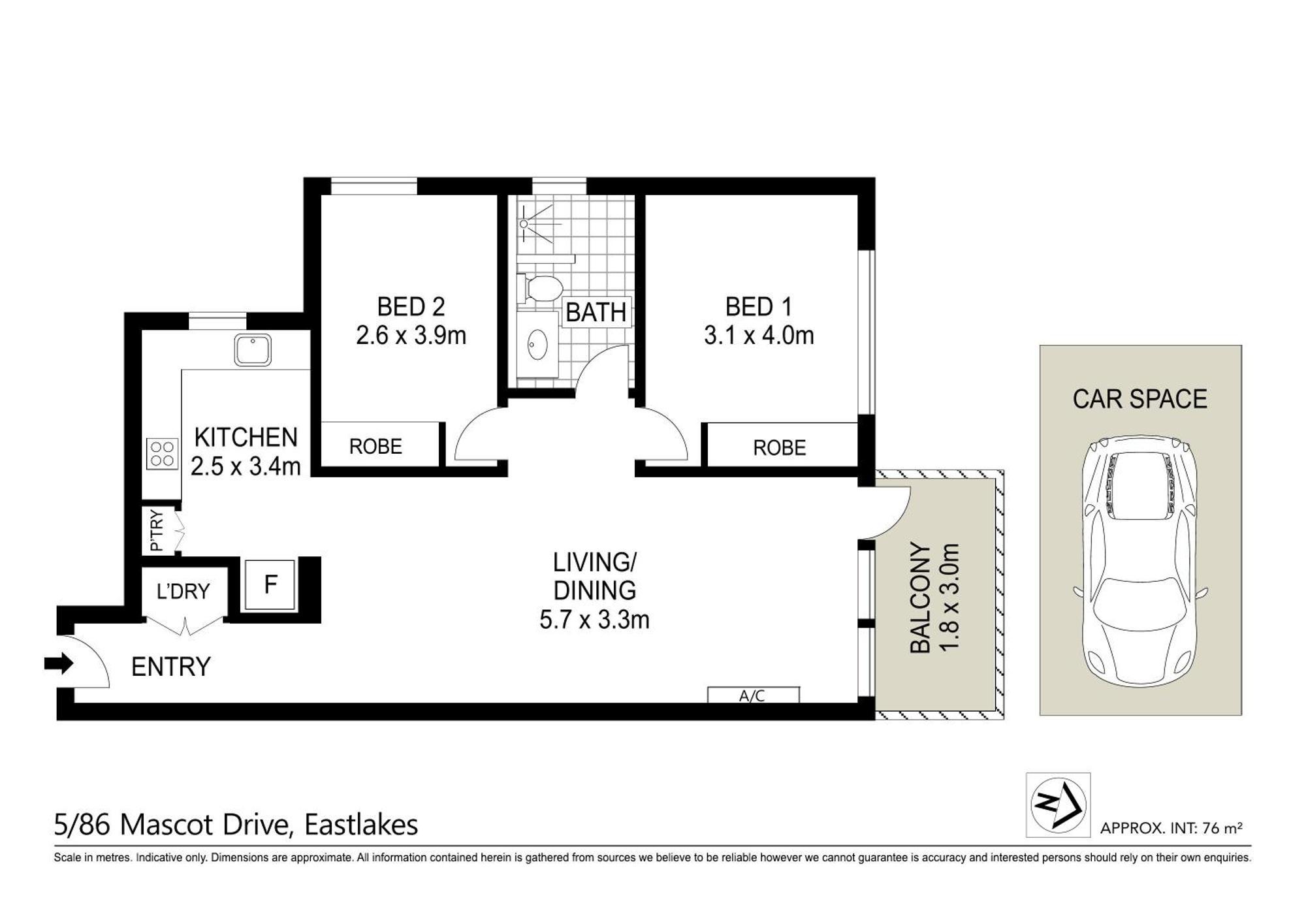 2br Free Parking - Airport Luxury Retreat Apartment