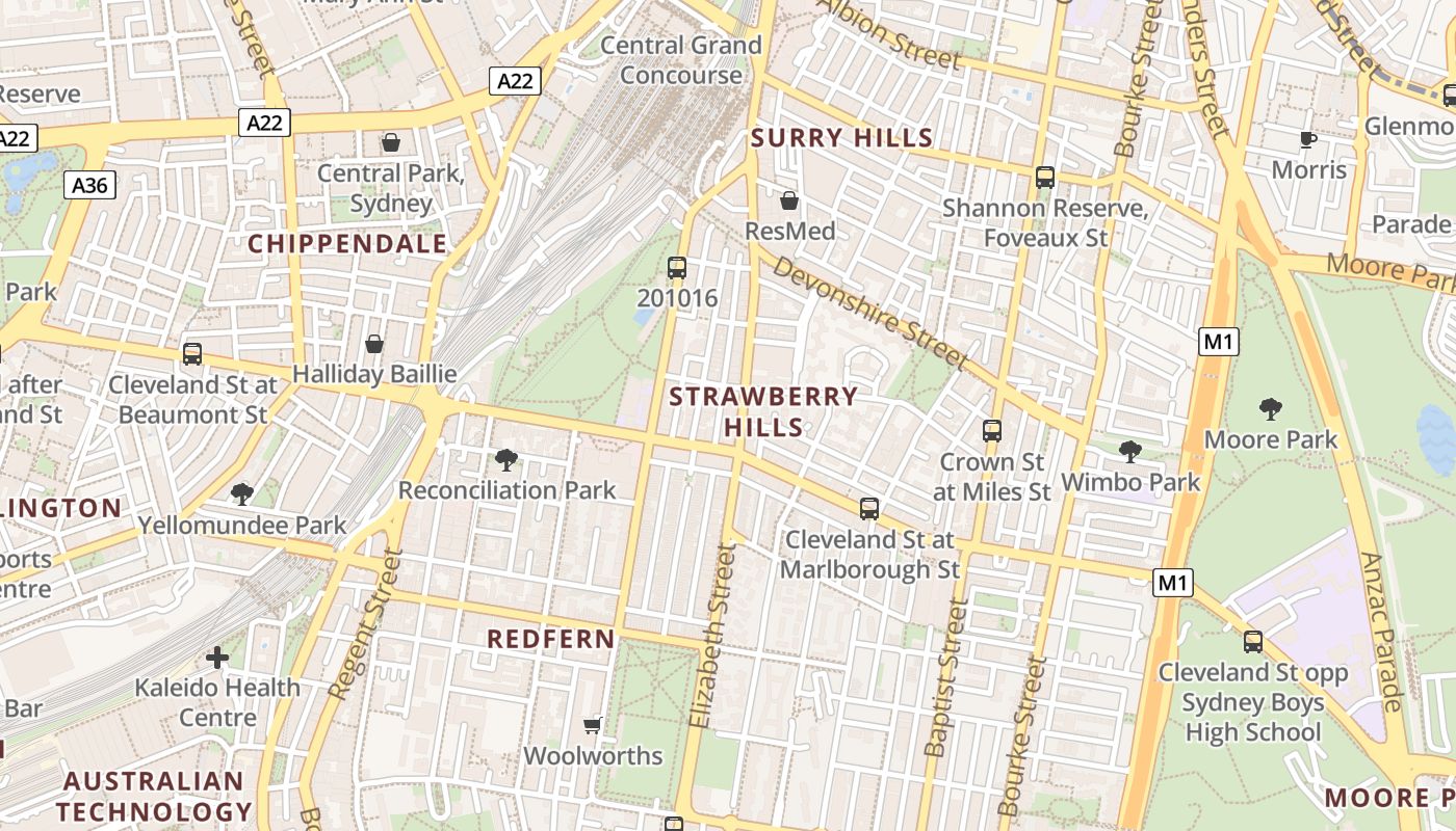 map