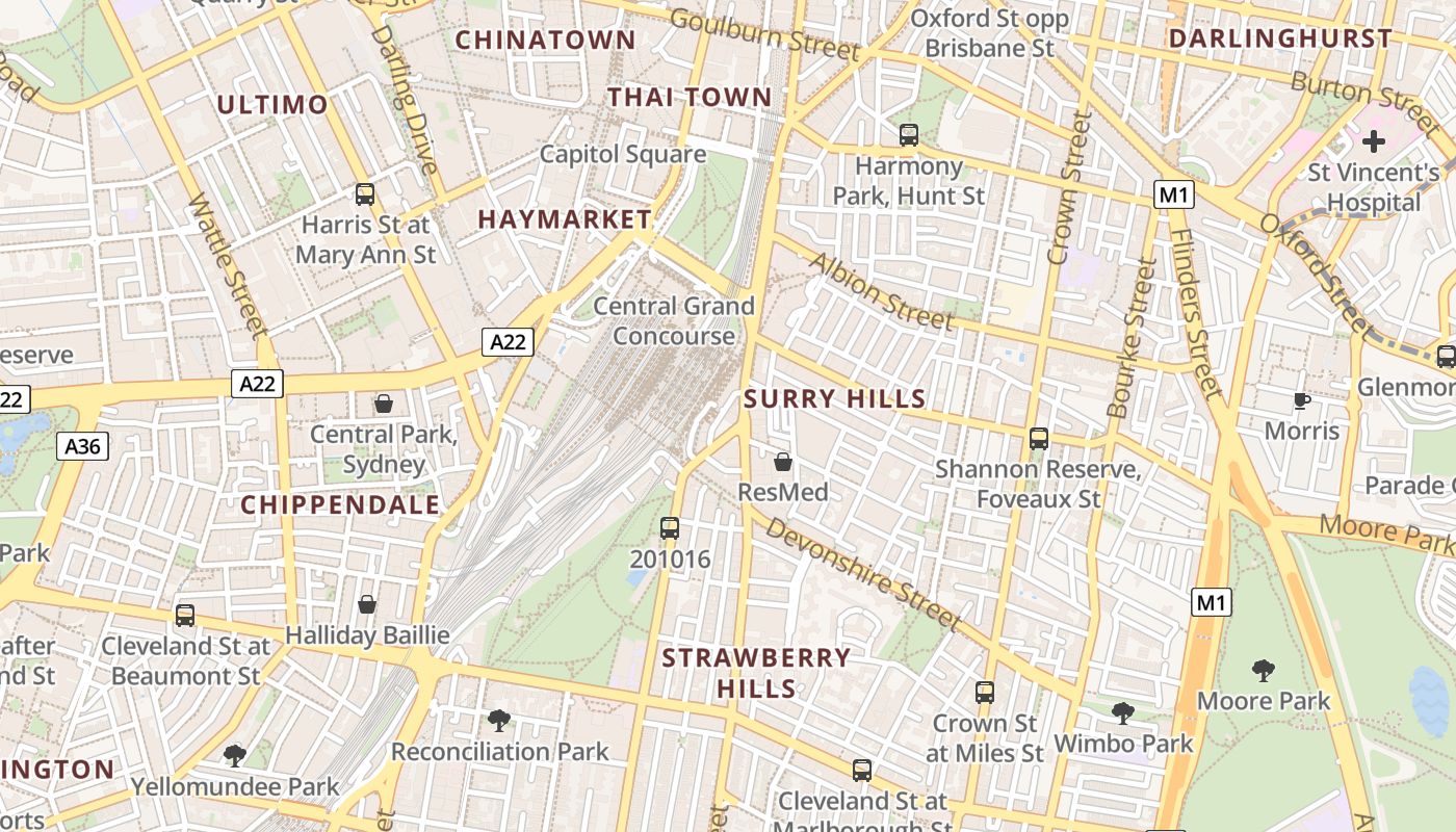 map