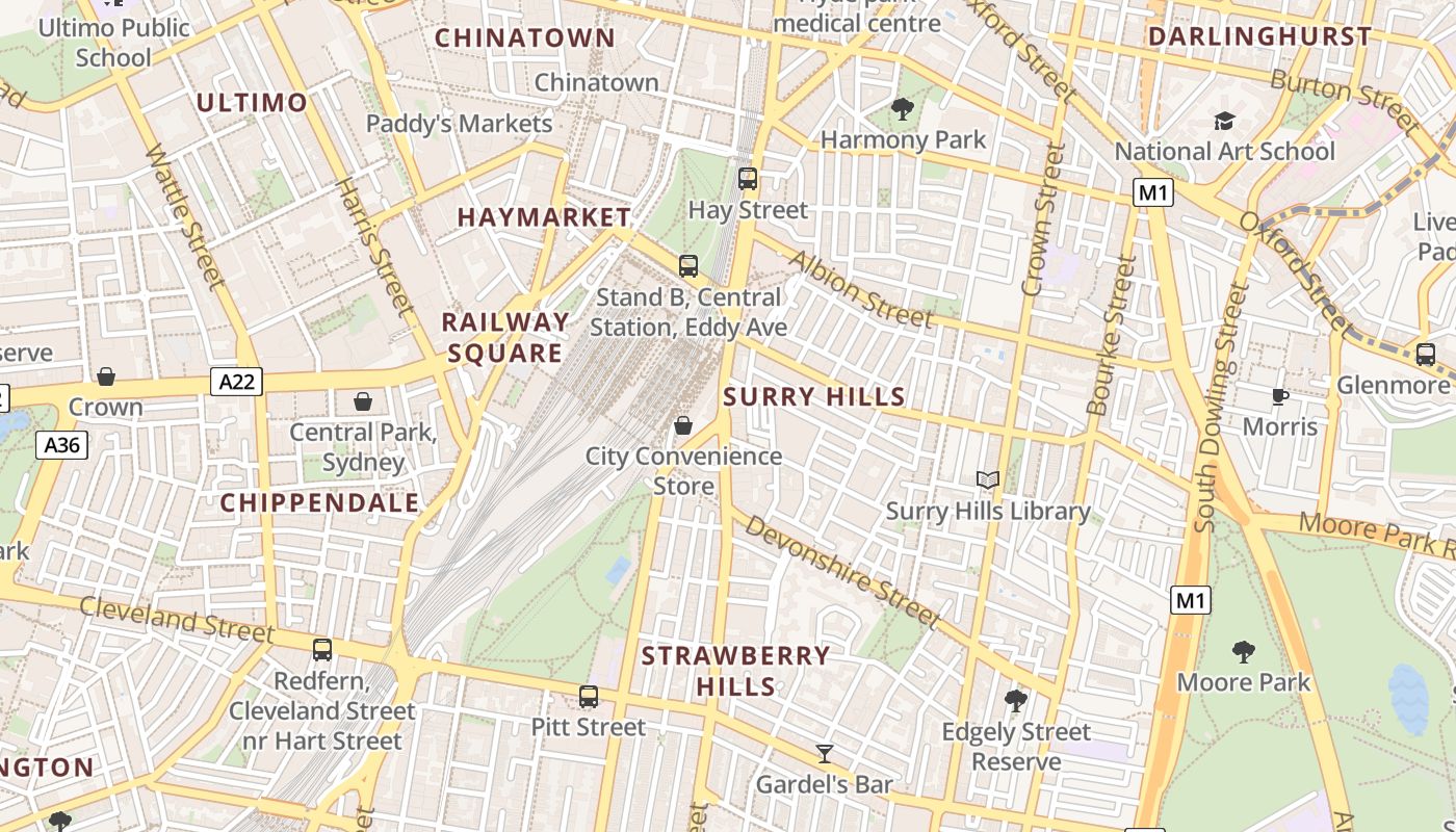 map