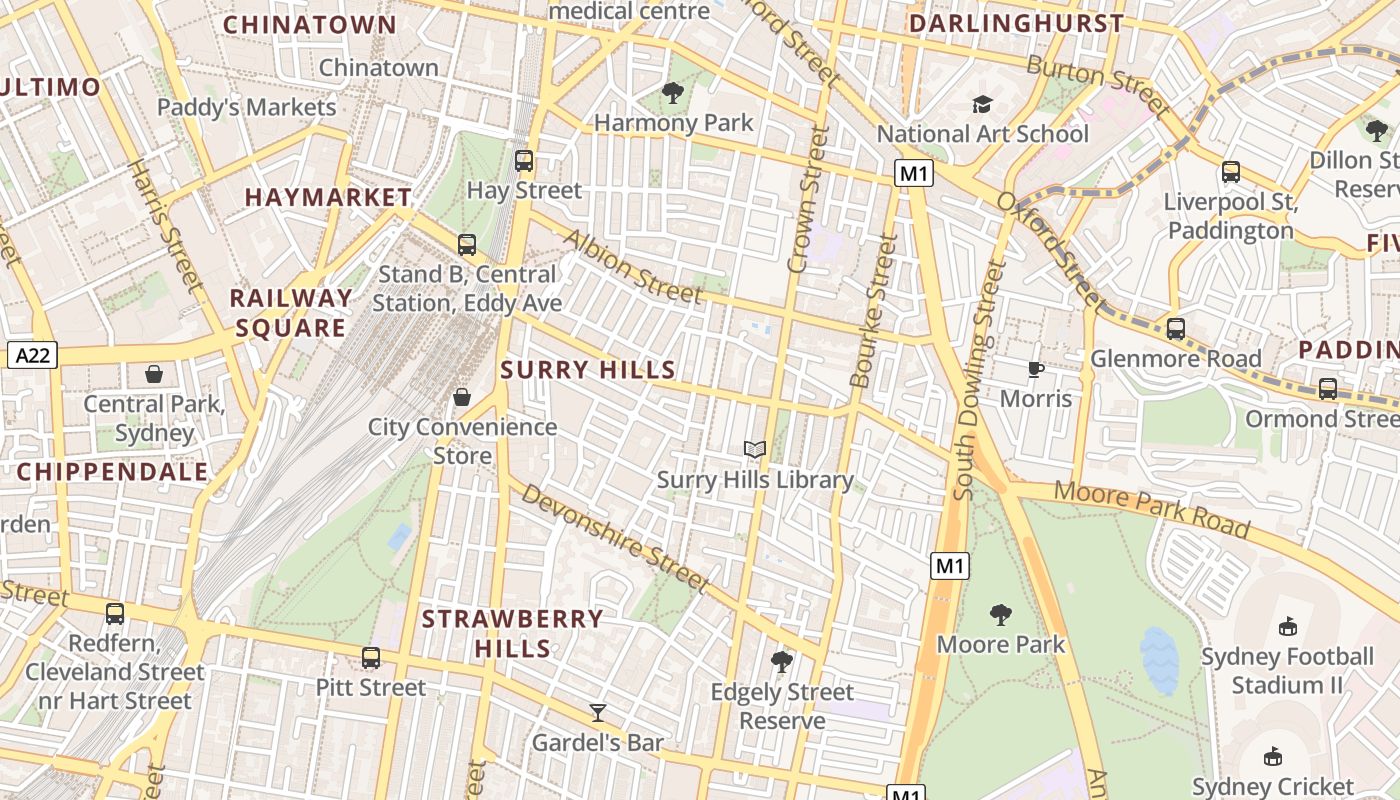map
